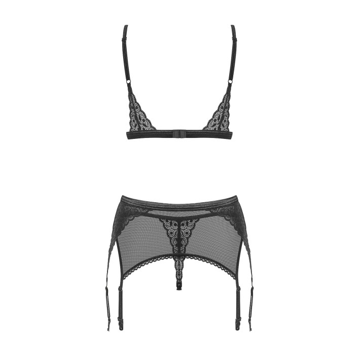 Shibu 3-pcs Set Black  S/m L/xl, S/m 10