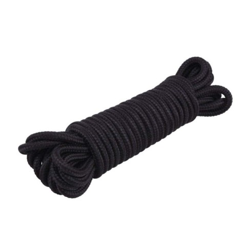 Fetish SM, Sfoara Matase Pentru Bondage Imobilizare Erotica, Negru, 10 M, pasiune.ro