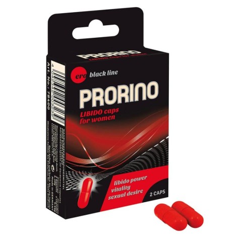 prorino, Capsule Afrodiziace Pentru Femei Prorino Libido, 2 Buc, pasiune.ro