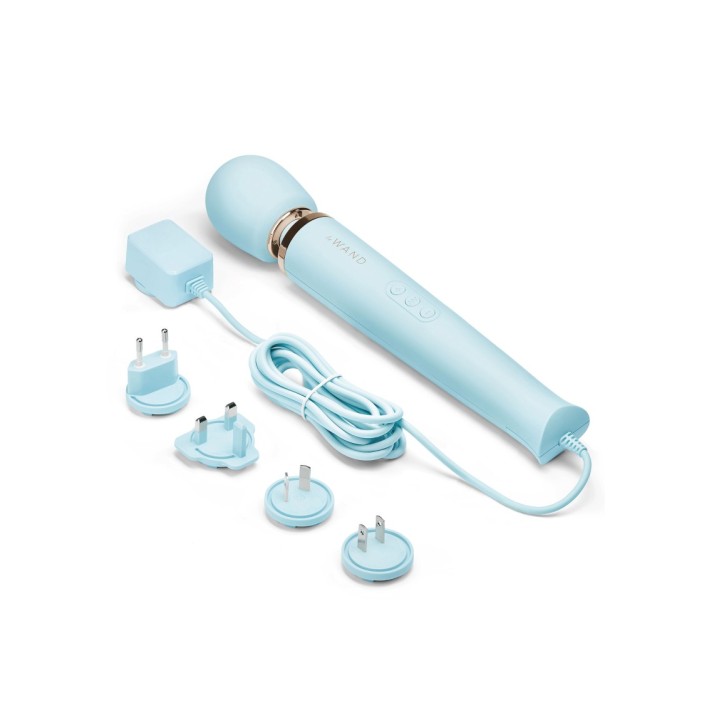 Vibrator Le Wand Plugin Massager Blue 3