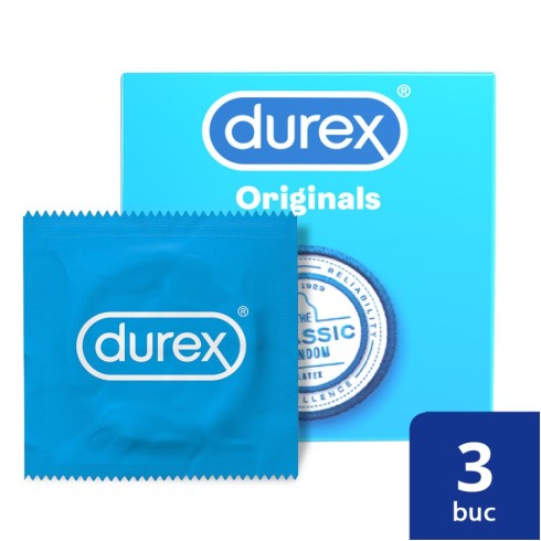 microfon, Prezervative Durex Classic, 3 Buc , pasiune.ro