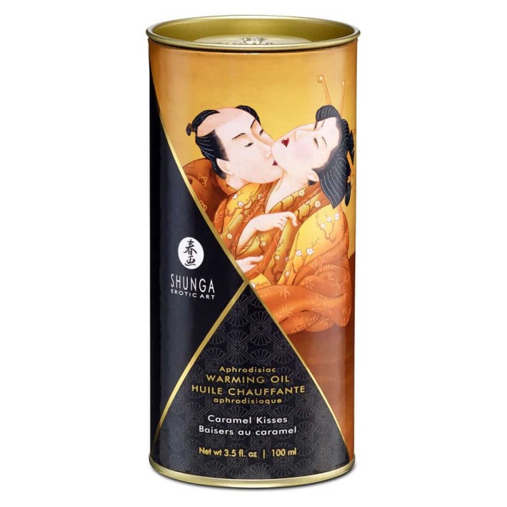 Ulei Afrodiziac Cu Efect De Caldura Caramel Kisses, 100 Ml 3