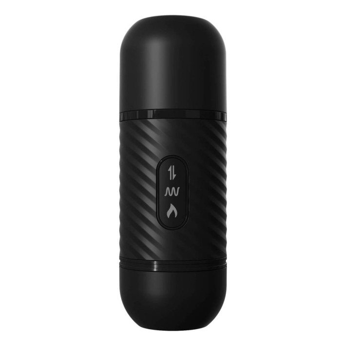 Vibrator Anal Extensibil Ass Thruster, Negru, 30.5 Cm 2