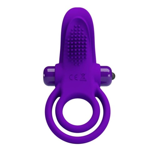 Inele penis, Inel Penis Cu Vibratii, Mov, pasiune.ro