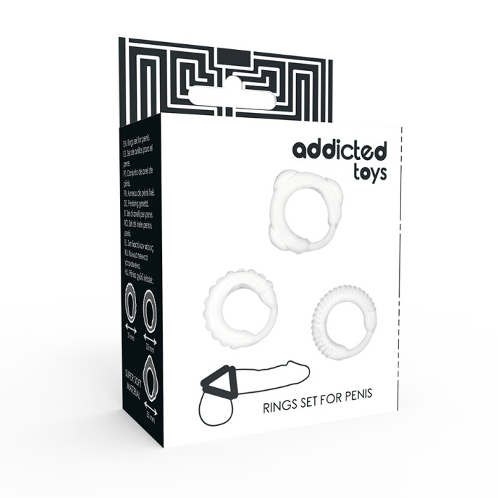 Set 3 Inele Addicted 4