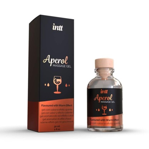 gel, Gel Stimulant Cu Efect Incalzire Si Aroma Aperol, 30 Ml, pasiune.ro