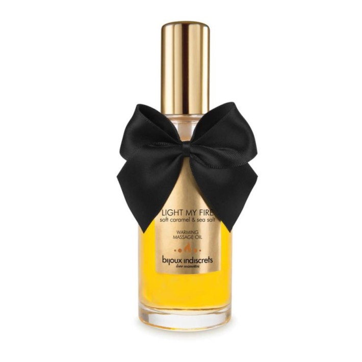 Ulei De Masaj Cu Efect De Caldura Light My Fire (aroma Caramel + Sare De Mare), 100 Ml 3