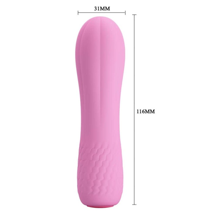 Mini Vibrator Alice, Roz, 11.5 Cm 11