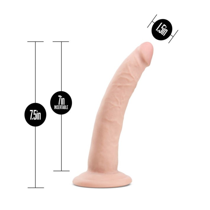 Dildo Clasic Au Naturel, Jack Vanilla, Natural, 19 Cm 5