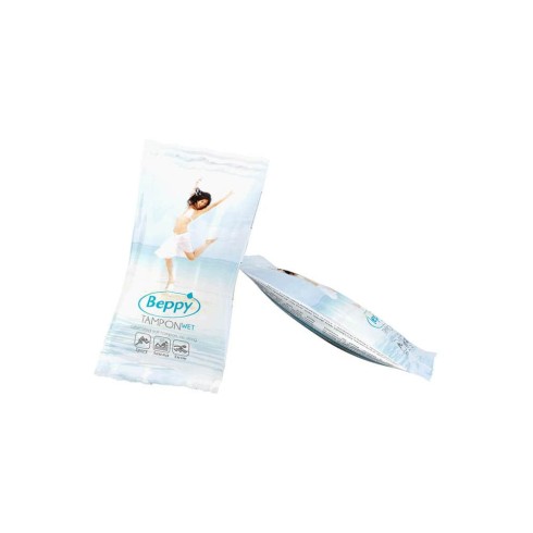 beppy, Beppy  Tampon Wet - Lubricated Sponge Tampon - 2 Pieces, pasiune.ro