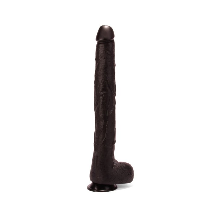 Dildo Clasic Xxl, Negru, 43 Cm 2