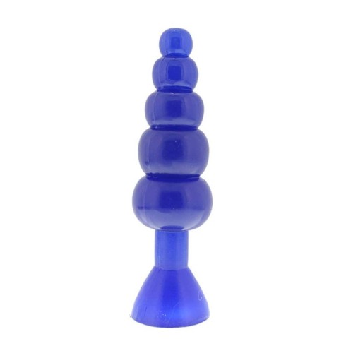 dop, Dop Anal Flexibil Rattler, Albastru, 20 Cm, pasiune.ro