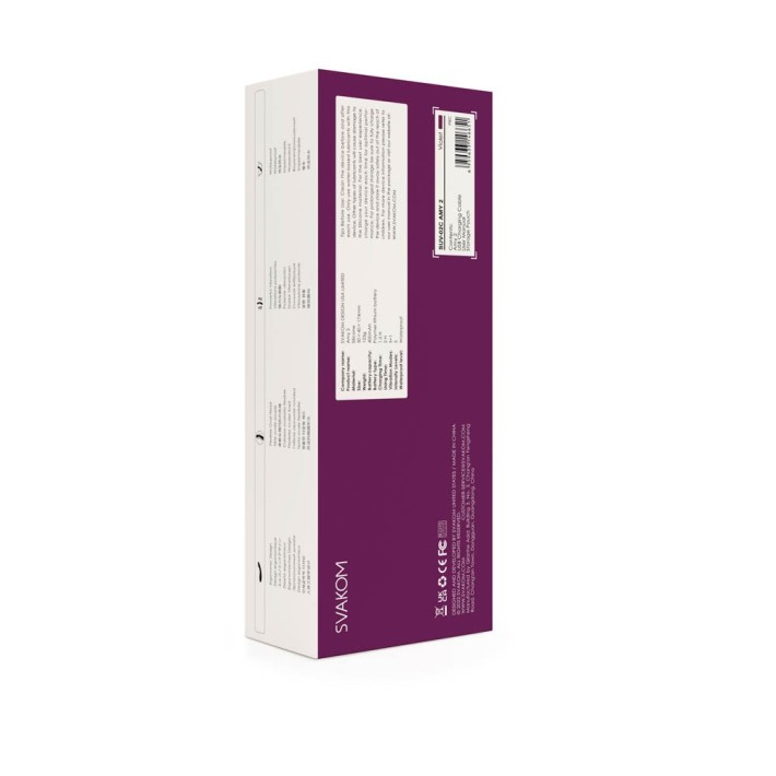 Vibrator Punctul G Amy 2, Violet, 17 Cm 4
