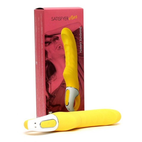 Pagina 3 - Vibratoare Speciale, Vibrator Yummy Sunshine, Galben, 22.5 Cm, pasiune.ro