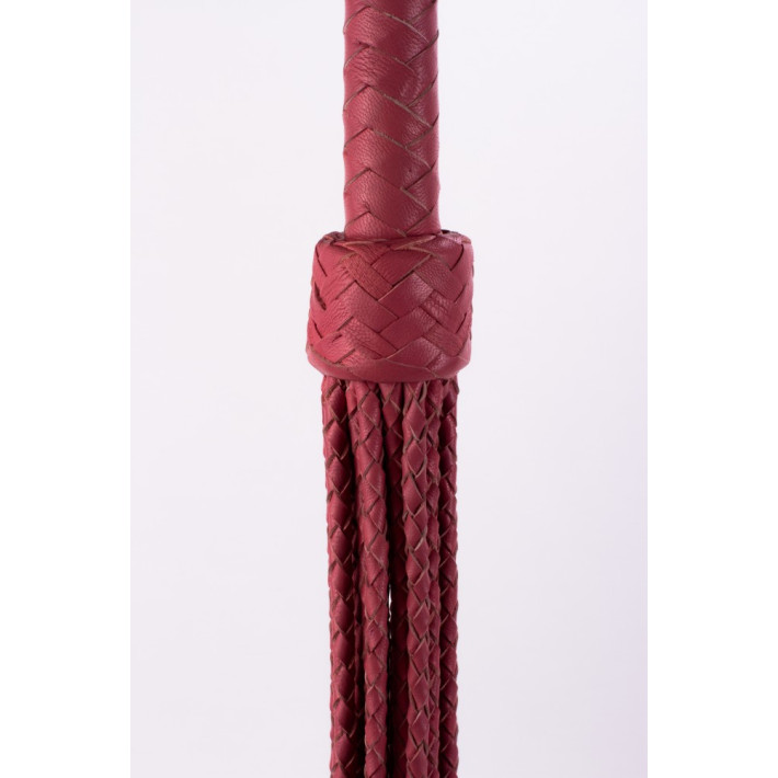 Kid Handle Kid Leather Braided Tails Pink_b15o25_3 3