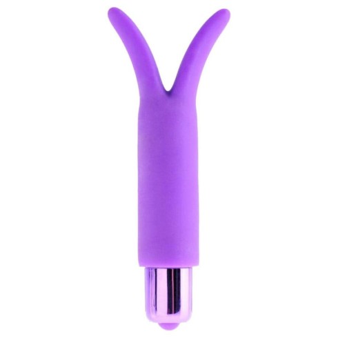 silicone, Vibrator Silicone Fun Vibe, Mov, 12.5 Cm, pasiune.ro