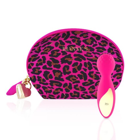 mini, Vibrator Mini Lovely Leopard Rs Wand Roz, pasiune.ro
