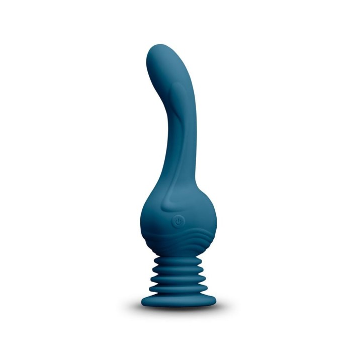 Vibrator Special Extra Puternic Cu Functie Rotatie Revolution Earthquake, Albastru, 24 Cm 2