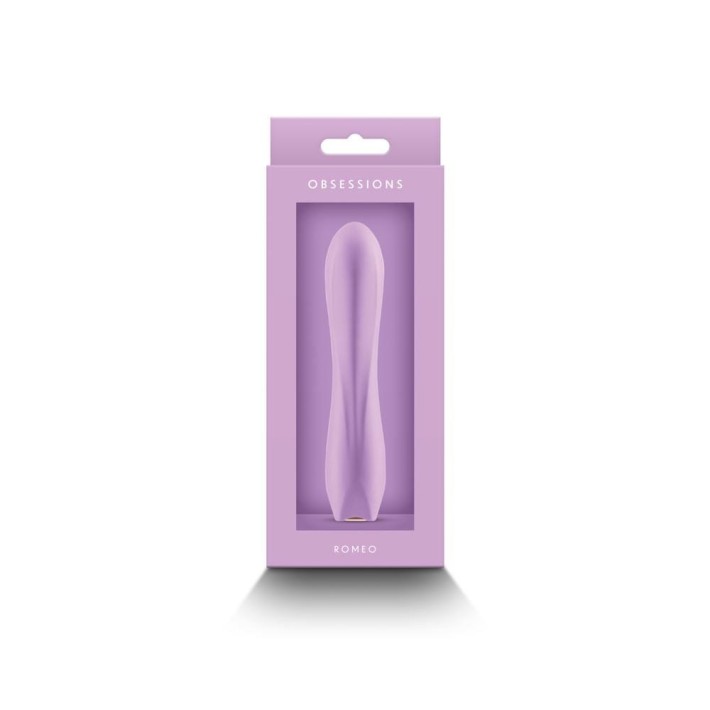 Vibrator Clasic Obsessions Romeo, Lila, 16 Cm 3