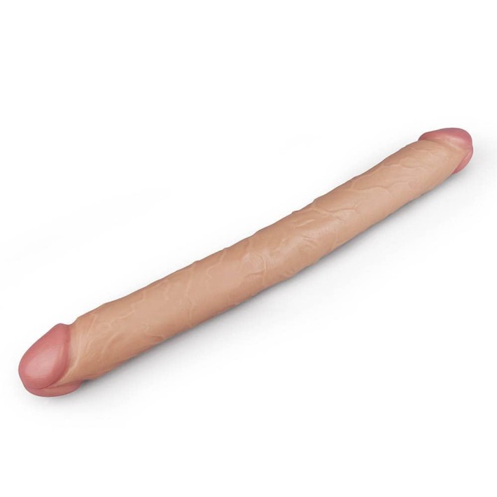 Dildo Dublu Ultra Realistic, Natural, 45 Cm 6