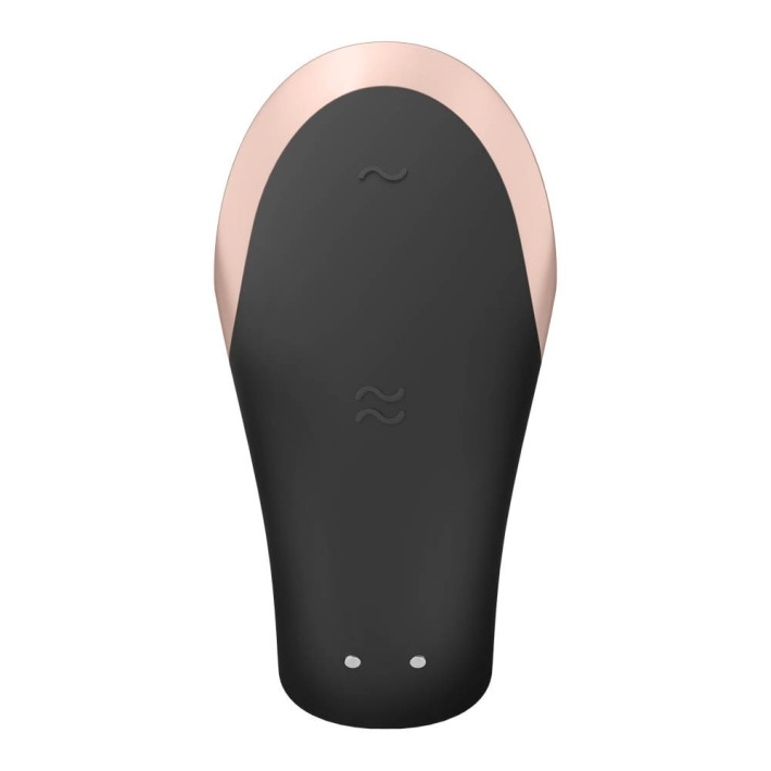 Vibrator Pentru Cupluri Double Love, Negru 7