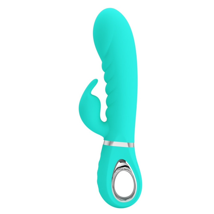 Vibrator Rabbit Prescott, Verde, 20 Cm 7