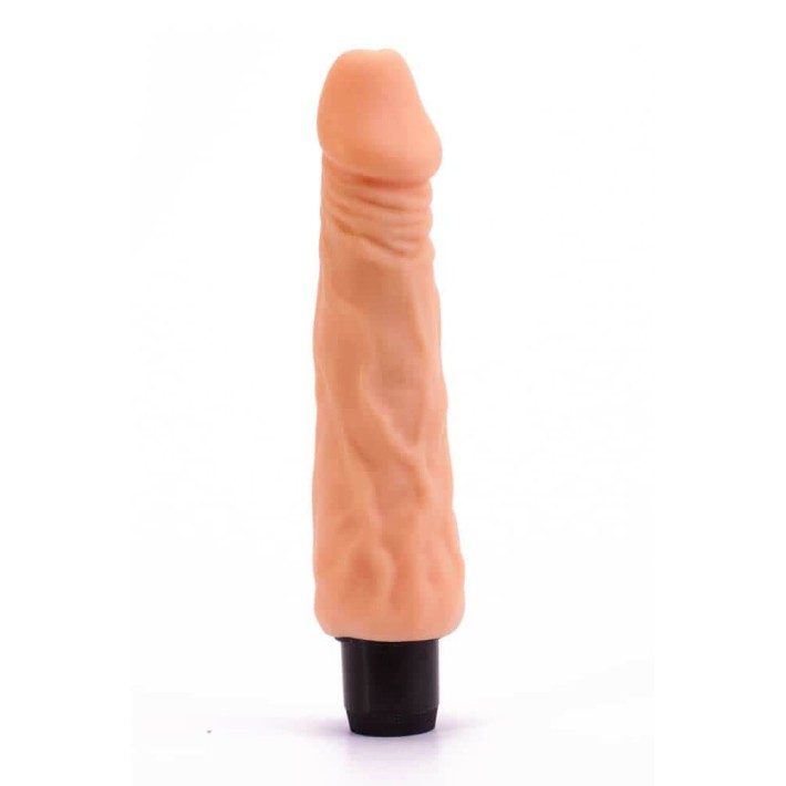 Vibrator Realistic Real Feel Cyberskin, Natural, 20 Cm 5