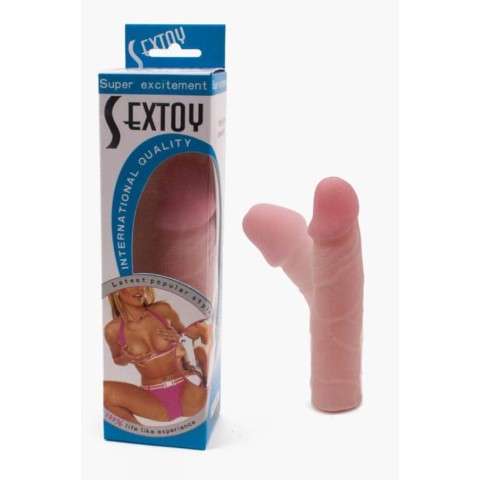 Dildouri Clasice, Dildo Clasic Flexibil, Natural, 15 Cm, pasiune.ro