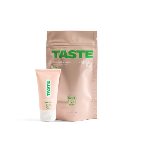 moji, Flavoured Pleasure Gel Mojito - Taste Tube 50ml, pasiune.ro