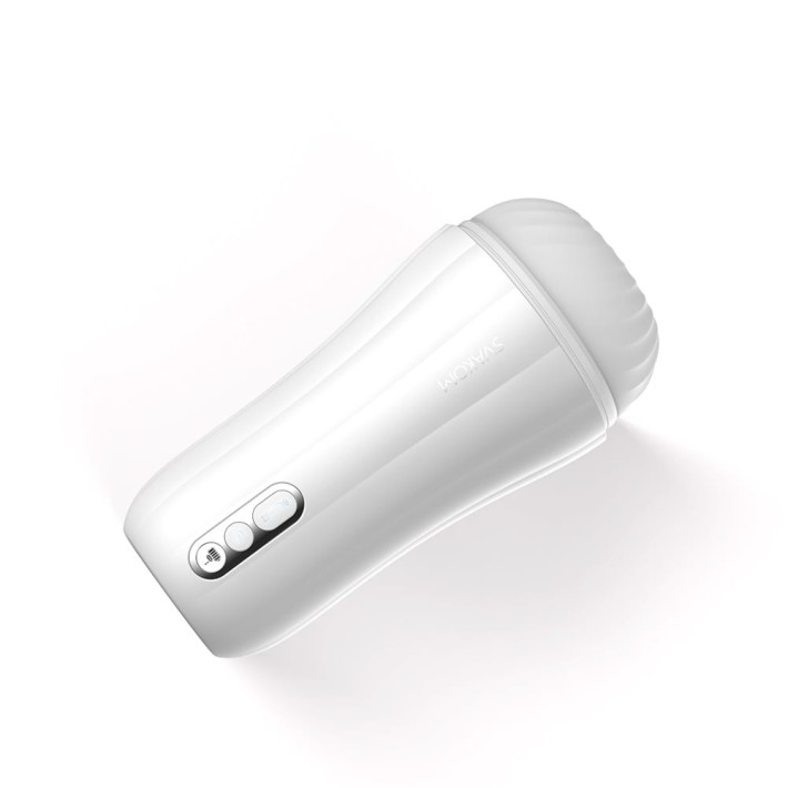 Masturbator Cu Vibratii Robin, Alb 3