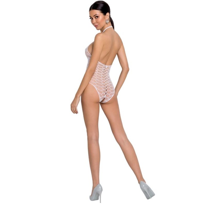 Body Cu Crapatura Passion Bs087 Alb 2