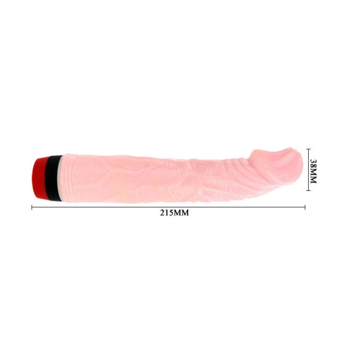 Vibrator Realistic Rockin Dong Cyber Skin I, 21.5 Cm 5