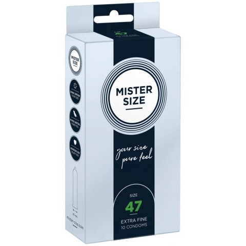 Pagina 2 - Prezervative, Mister Size 47 Mm Condoms 10 Pieces, pasiune.ro