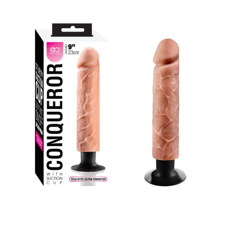 Pagina 4 - Vibratoare Realistice, Vibrator Realistic Conqueror 9,  Natural, 23 Cm, pasiune.ro