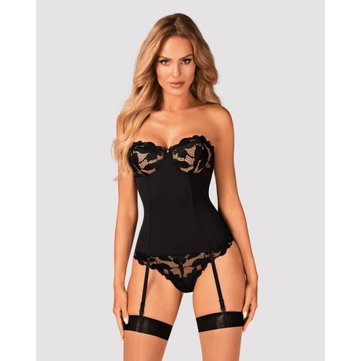 Corset Sexy Cu Dantela Editya M/l, Xs/s 5