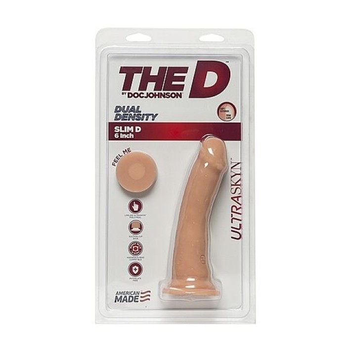 Dildo Doc Johnson Slim 16.51cm 2