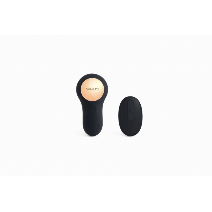 Vibrator Anal Vick, Negru, 10 Cm 4