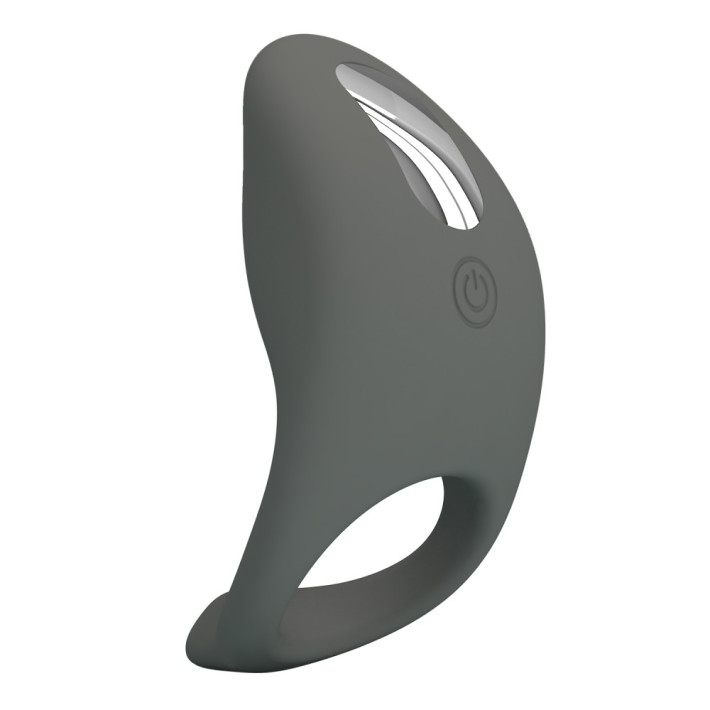 Inel Penis Cu Vibratii Master Ring Ii, Cenusiu 3
