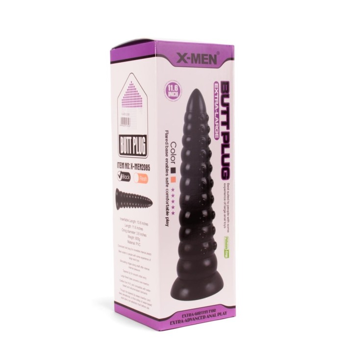 Dop Anal Xxl, Negru, 29 Cm 6