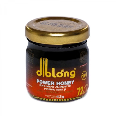 long, Miere Afrodisiac Diblong Power Honey, Unisex, 43 Gr, pasiune.ro