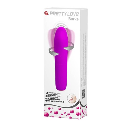 bila, Vibrator Burke, Violet, 16 Cm, pasiune.ro