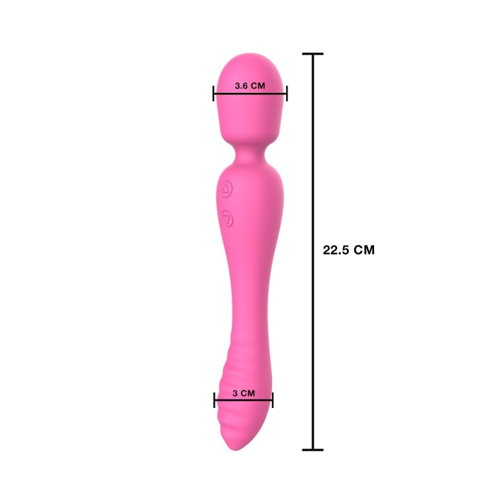  Vibrator Wand 2 In 1 Roz Toyjoy  6
