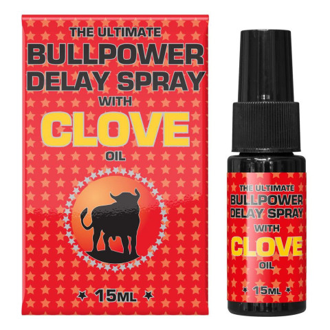 Intarzierea ejacularii, Bull Power Clove Delay Spray (15ml) (en/nl/fr/es/de/it/pl), pasiune.ro