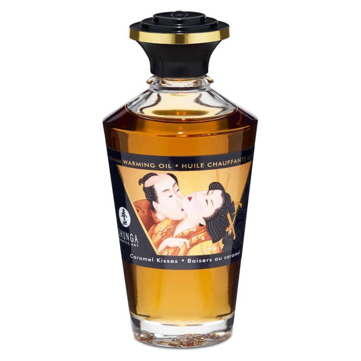 Ulei Afrodiziac Cu Efect De Caldura Caramel Kisses, 100 Ml 4
