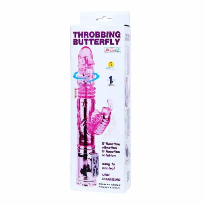 Vibrator Throbbing Butterfly, Roz 6