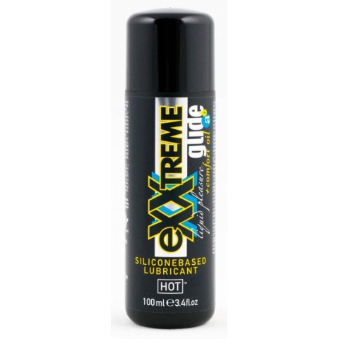 Lubrifiant Sex Anal, Lubrifiant Anal Pe Baza De Silicon Exxtreme Glide + Comfort Oil, 100 Ml, pasiune.ro