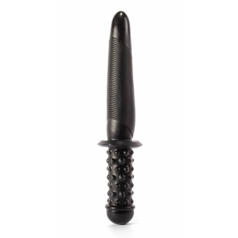 Dildouri Anale, Dop Anal Extra Large Sword Handle Ii, Negru, 35 Cm, pasiune.ro