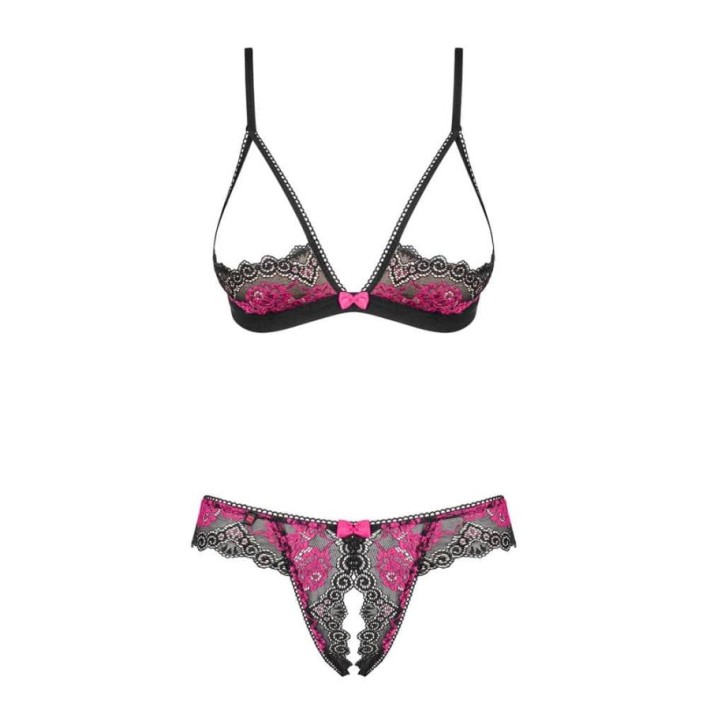 Set Chilotei Decupati Sexy Si Sutien Semi-cupe Tulia L/xl, S-m 4