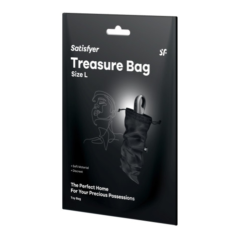 Accesorii vibratoare, Treasure Bag L Black, pasiune.ro