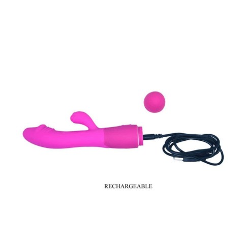 Pretty Love, Vibrator Rabbit Snappy Violet, pasiune.ro
